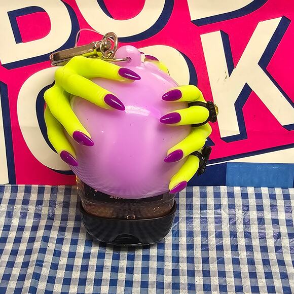 BBW Witch Hands LED Crystal Ball Light Up Pocketbac Holder Into The Night Refill - Picture 4 of 4